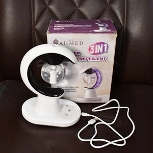 3-in-1 LED Lamp with Humidifier and Mosquito Repellent (1 Pc)